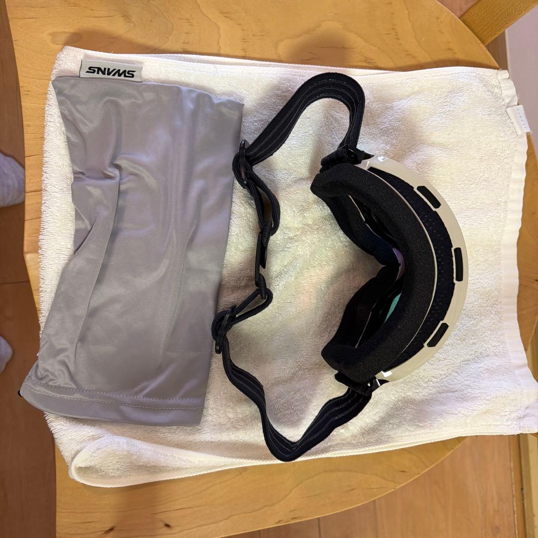 ふじっちょ　SWANS RIDGE LINE ゴーグル マットブラック