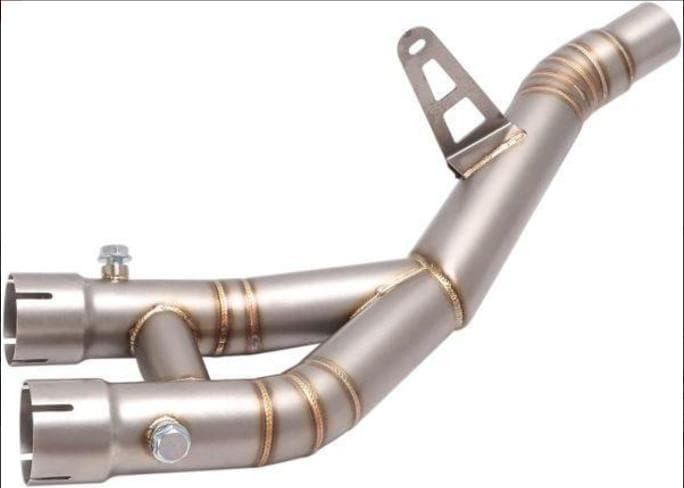 MT-10／R1 2015-2021用 ステンレス中間パイプ 高耐久＆性能アップ