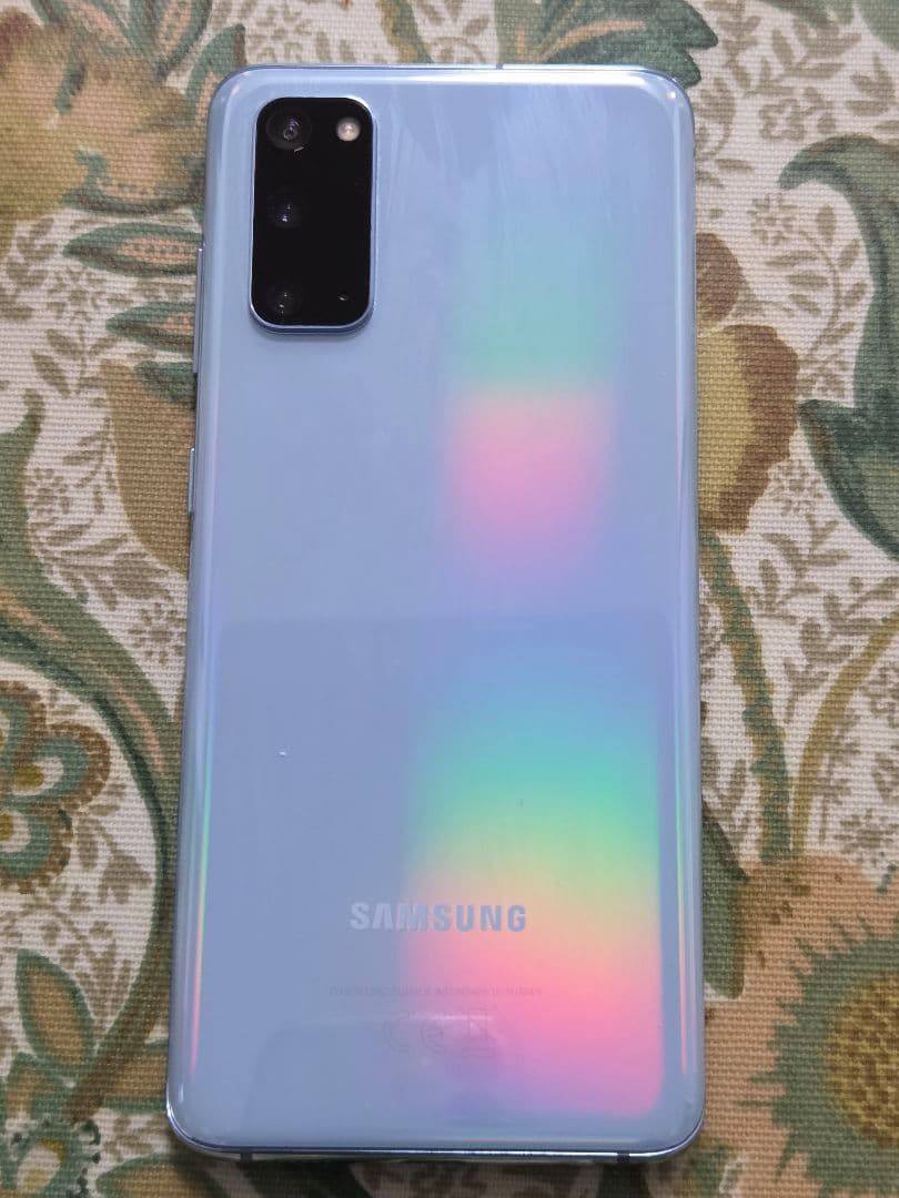 【美品】Galaxy S20 5G 128GB クラウドブルー SIMフリー
