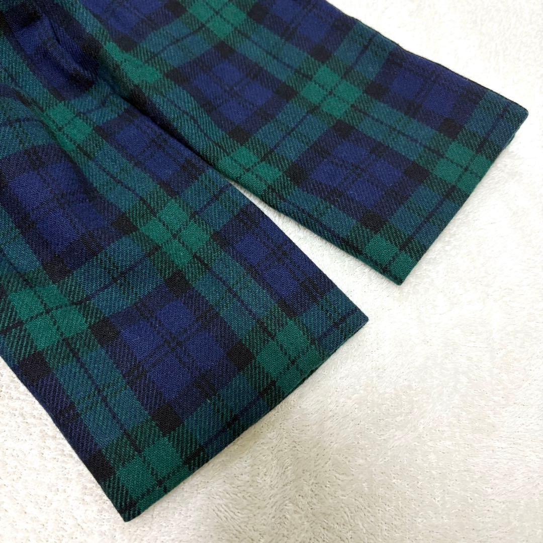 【ほぼ未使用】familiar ファミリア ウールコート アウター チェック