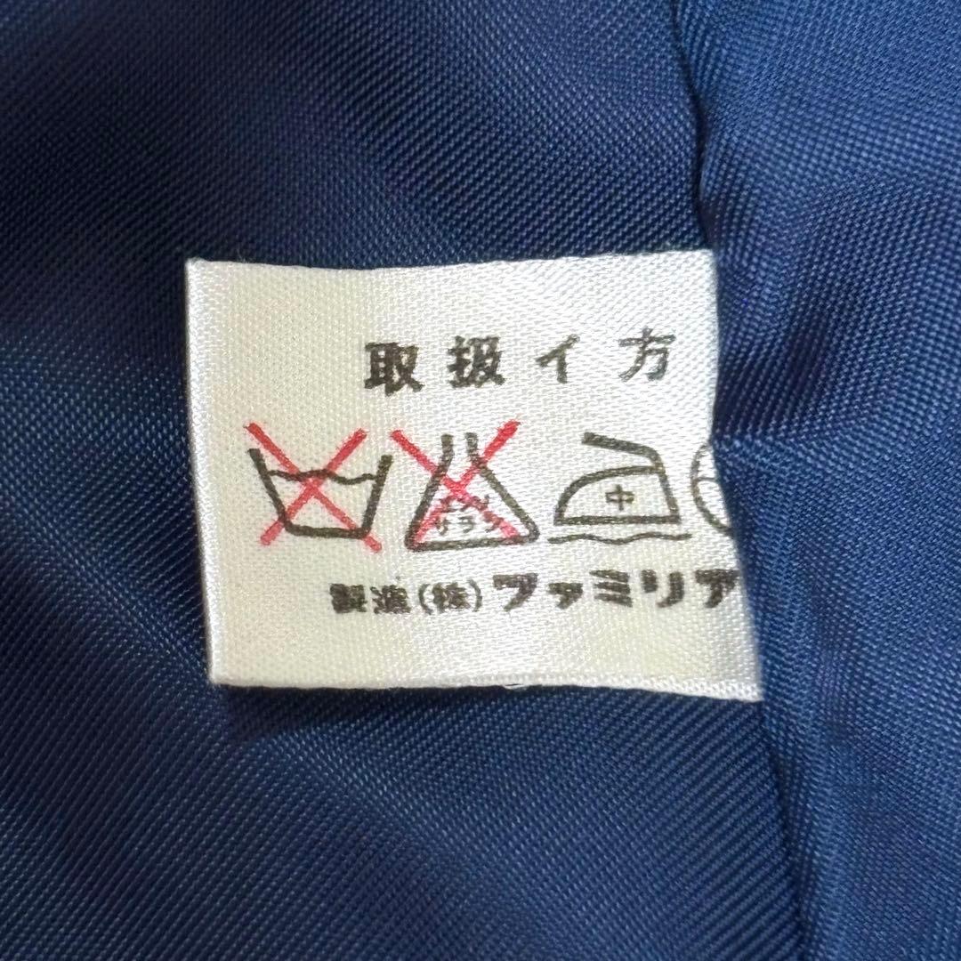 【ほぼ未使用】familiar ファミリア ウールコート アウター チェック