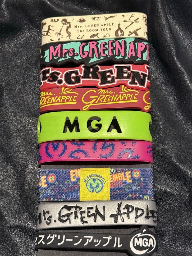 さ*さ様 Mrs. GREEN APPLE ラバーバンド まとめうり 9点