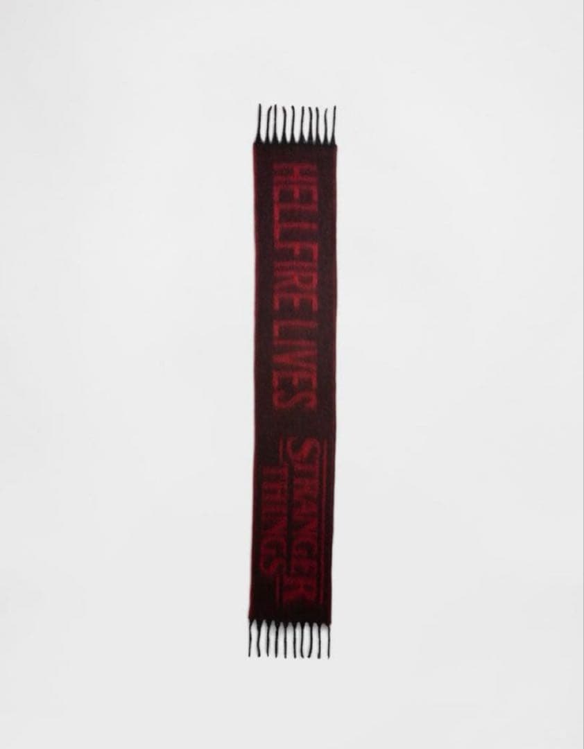 ストレンジャー・シングス フリンジ マフラー GAP タグ付