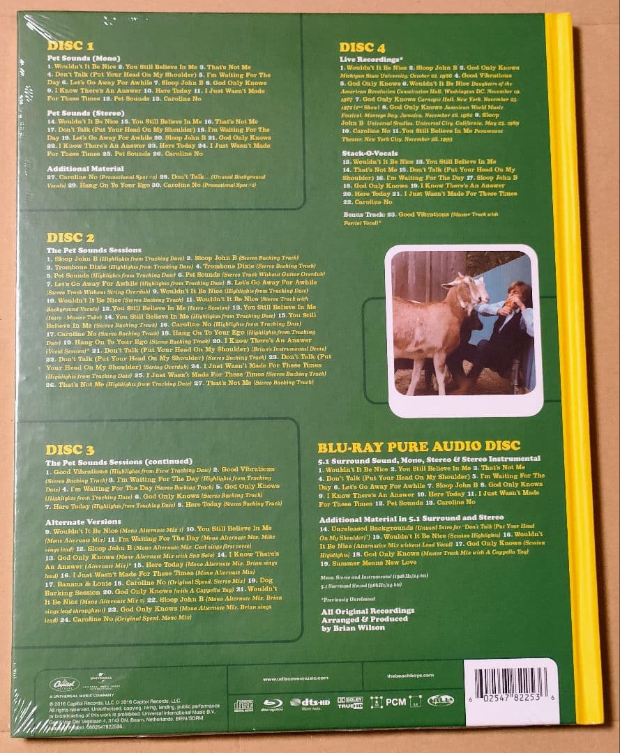 【新品】THE BEACH BOYS『ペット・サウンズ 50周年 デラックス版』