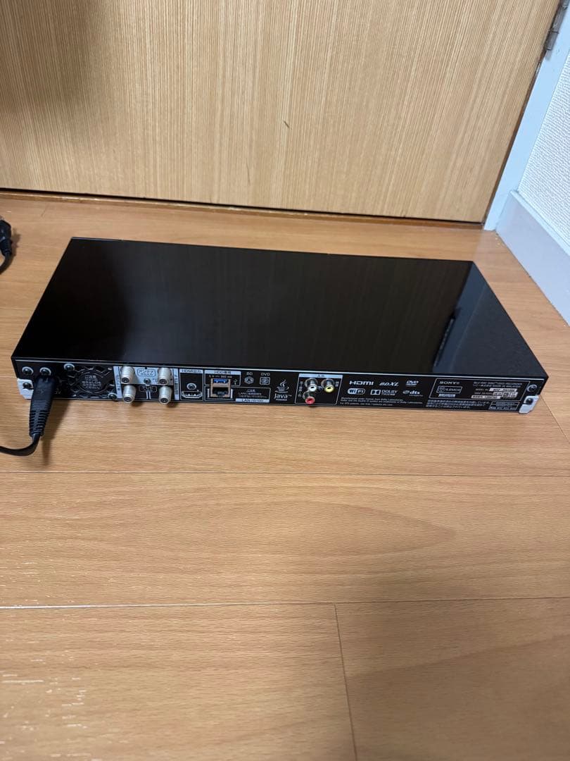 SONY ソニー　ブルーレイディスクレコーダー　BDZ-ZW1000 2017