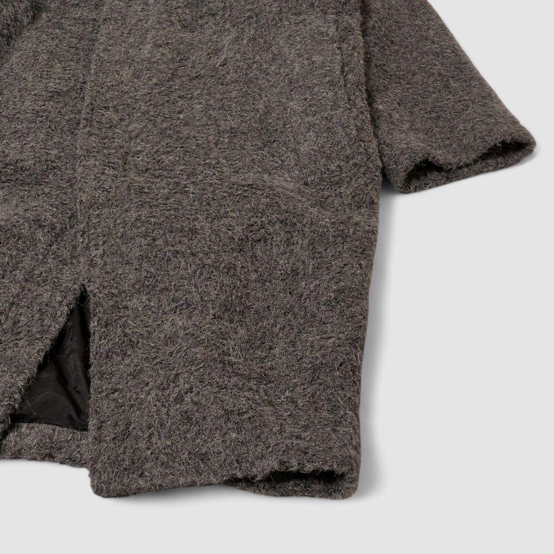 タケシコサカY’sヨウジヤマモト　フード　アルパカウールロングコート　日本製