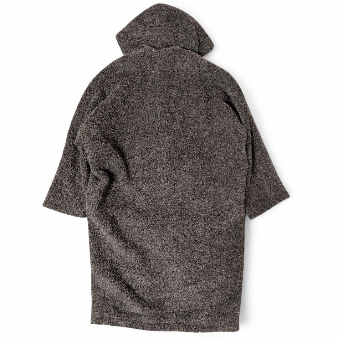 タケシコサカY’sヨウジヤマモト　フード　アルパカウールロングコート　日本製