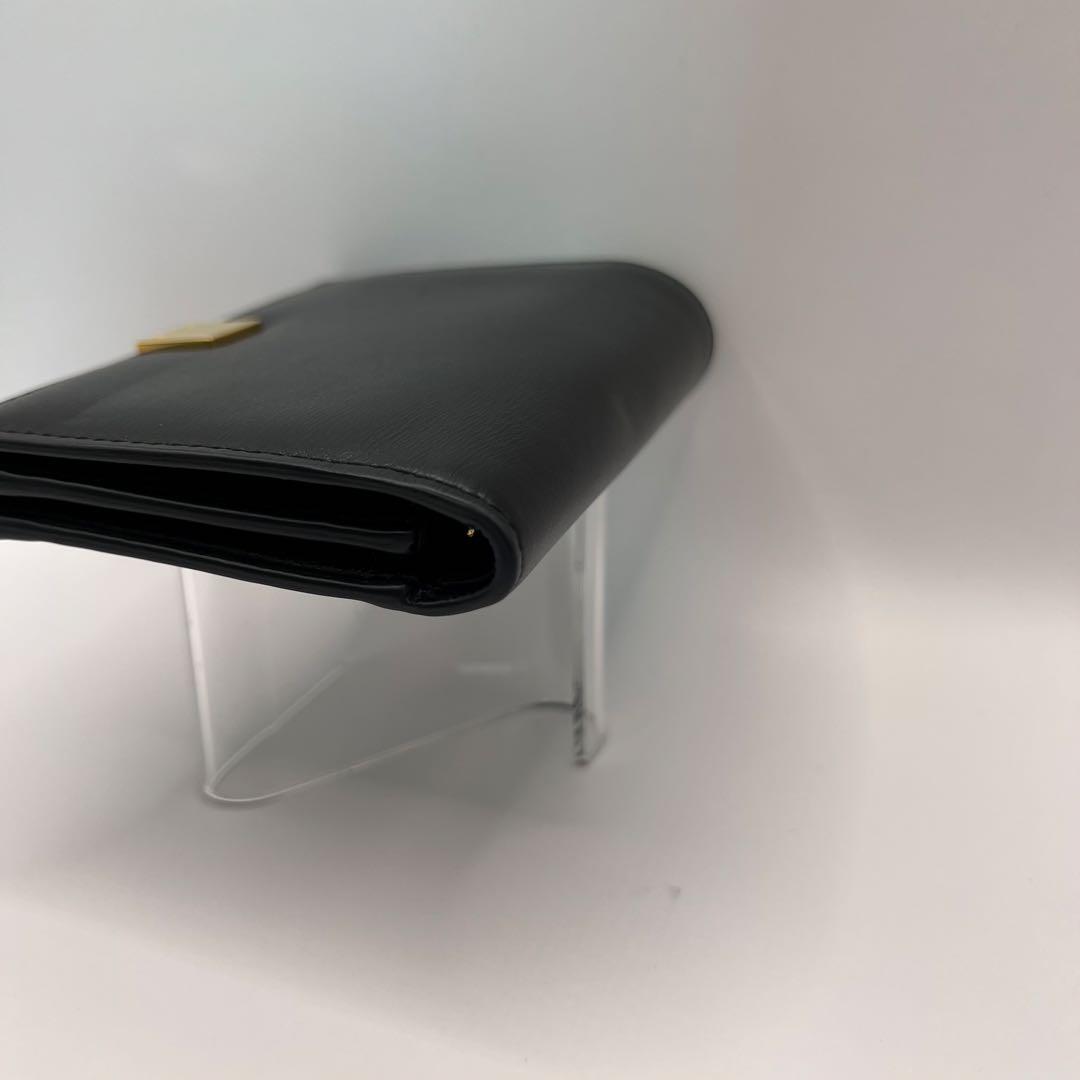 MARNI 三つ折り財布　PRISMA ブラック　ゴールド　財布　ウォレット　黒