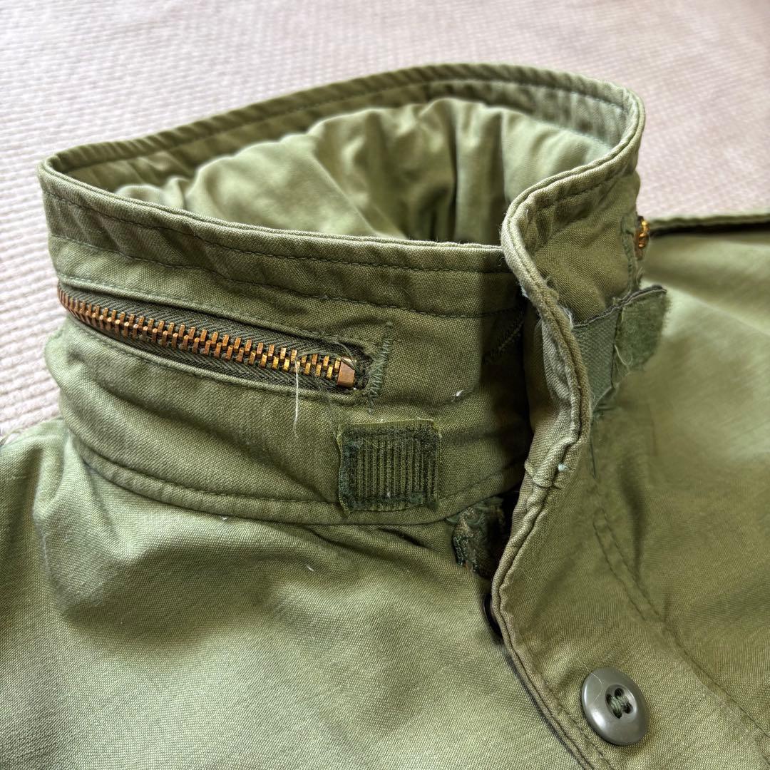 72年製 実物 M-65 フィールドジャケット 3rd M-L アルファ社 米軍