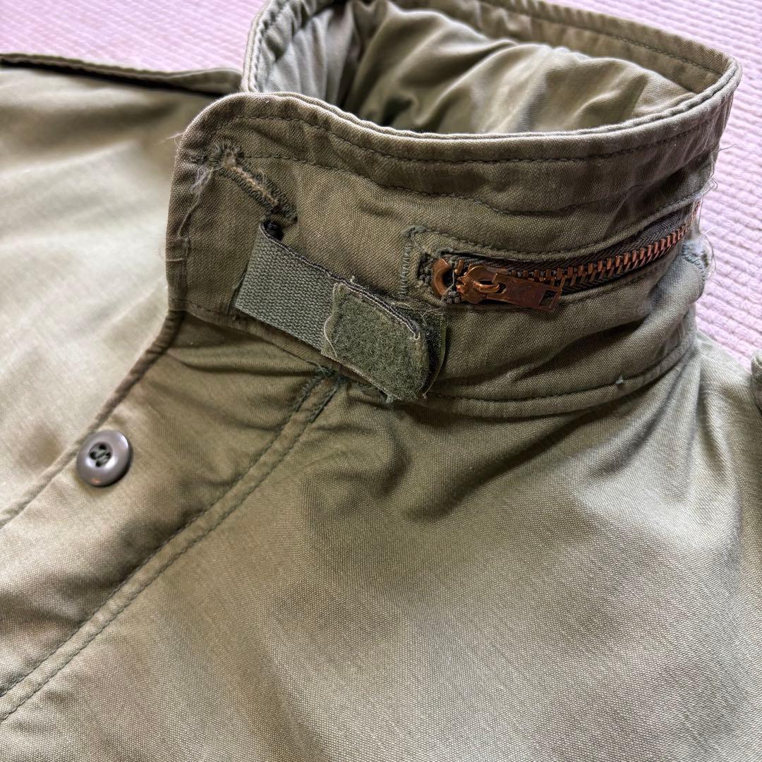 72年製 実物 M-65 フィールドジャケット 3rd M-L アルファ社 米軍