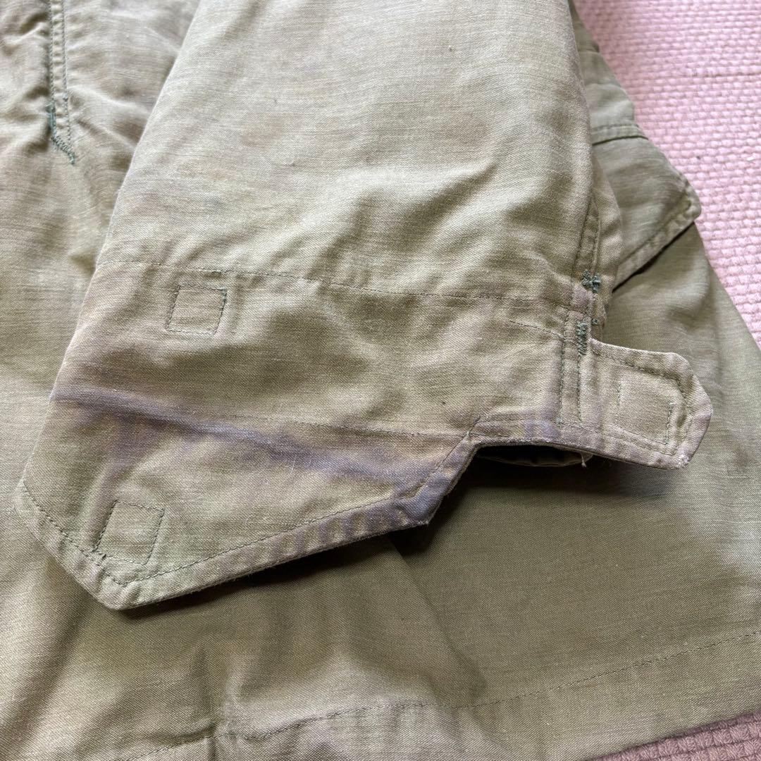 72年製 実物 M-65 フィールドジャケット 3rd M-L アルファ社 米軍