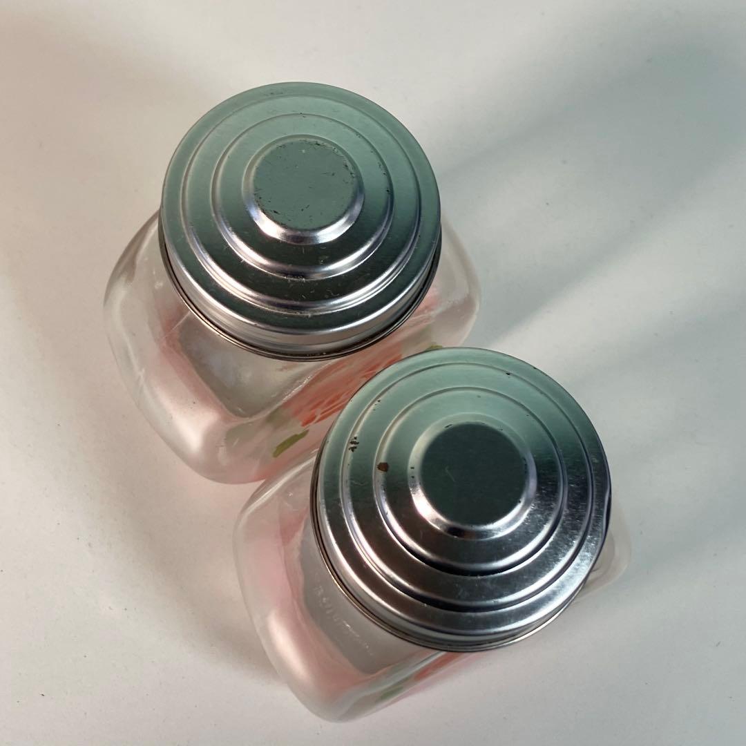 Many マニーローズ ガラス キャニスター　6個セット✨