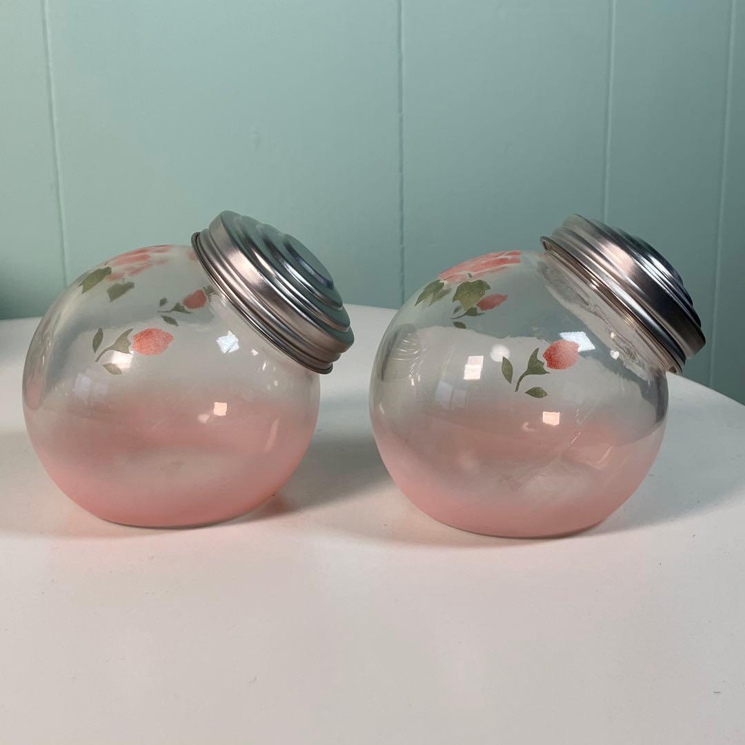 Many マニーローズ ガラス キャニスター　6個セット✨