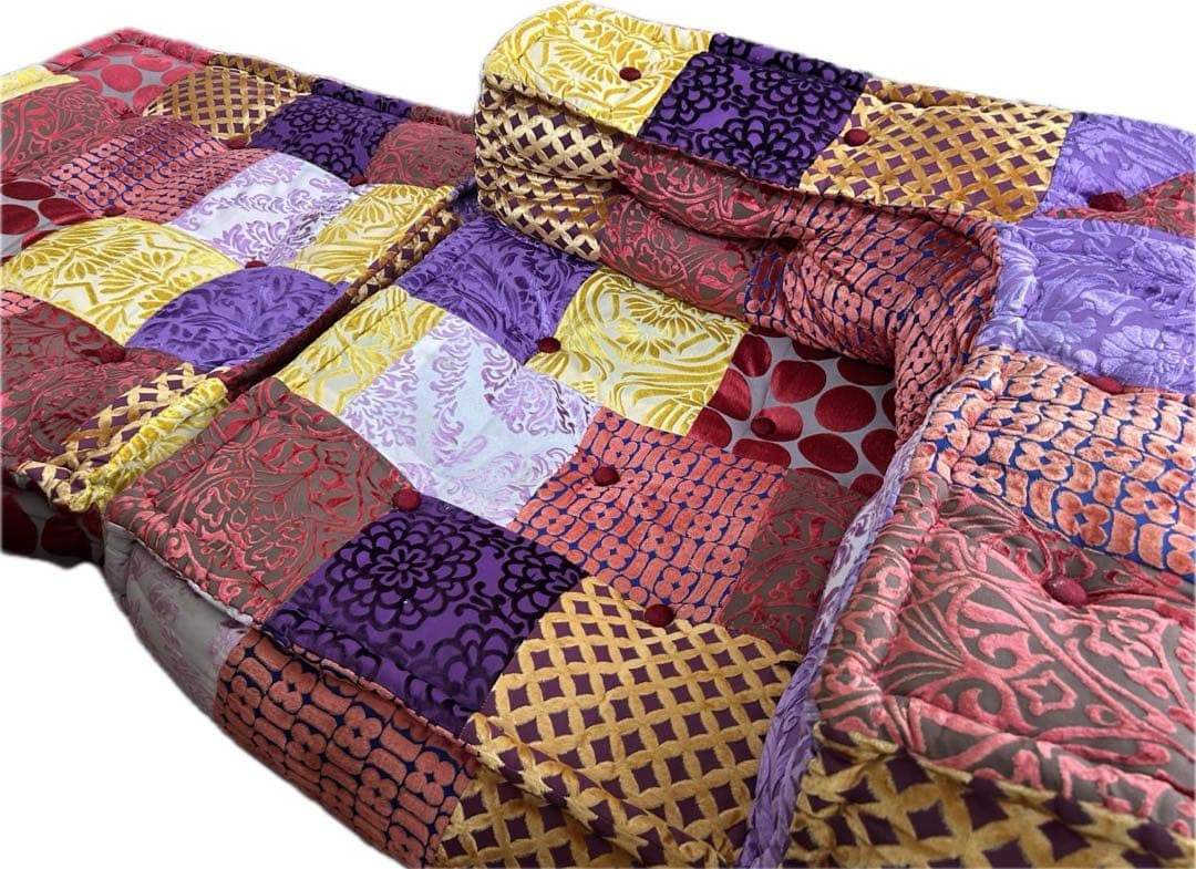 【美品】アデペシュ　ソファとオットマンのセット