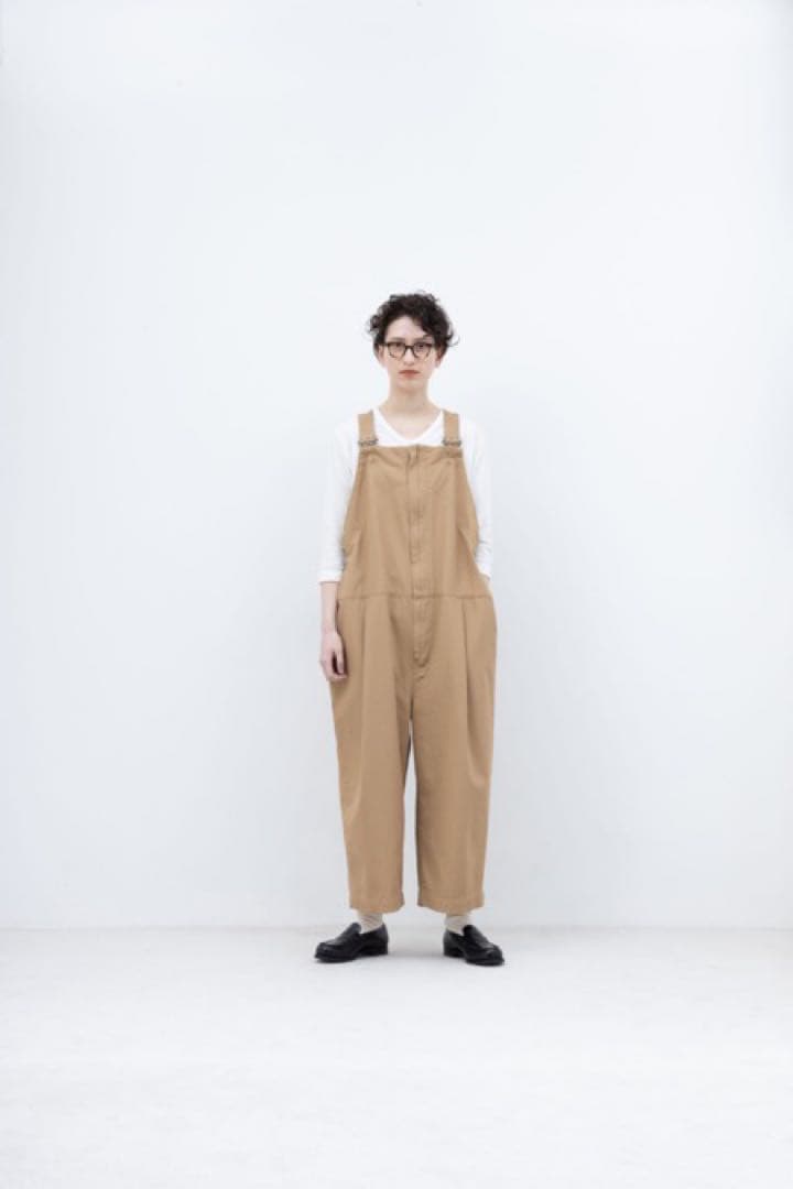 FIRMUM 強撚 コットン ヘヴィー カルゼ ビッグ オーバーオール