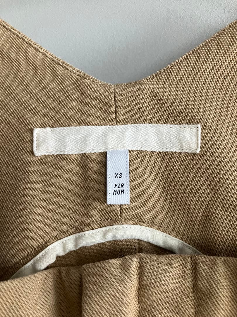 FIRMUM 強撚 コットン ヘヴィー カルゼ ビッグ オーバーオール