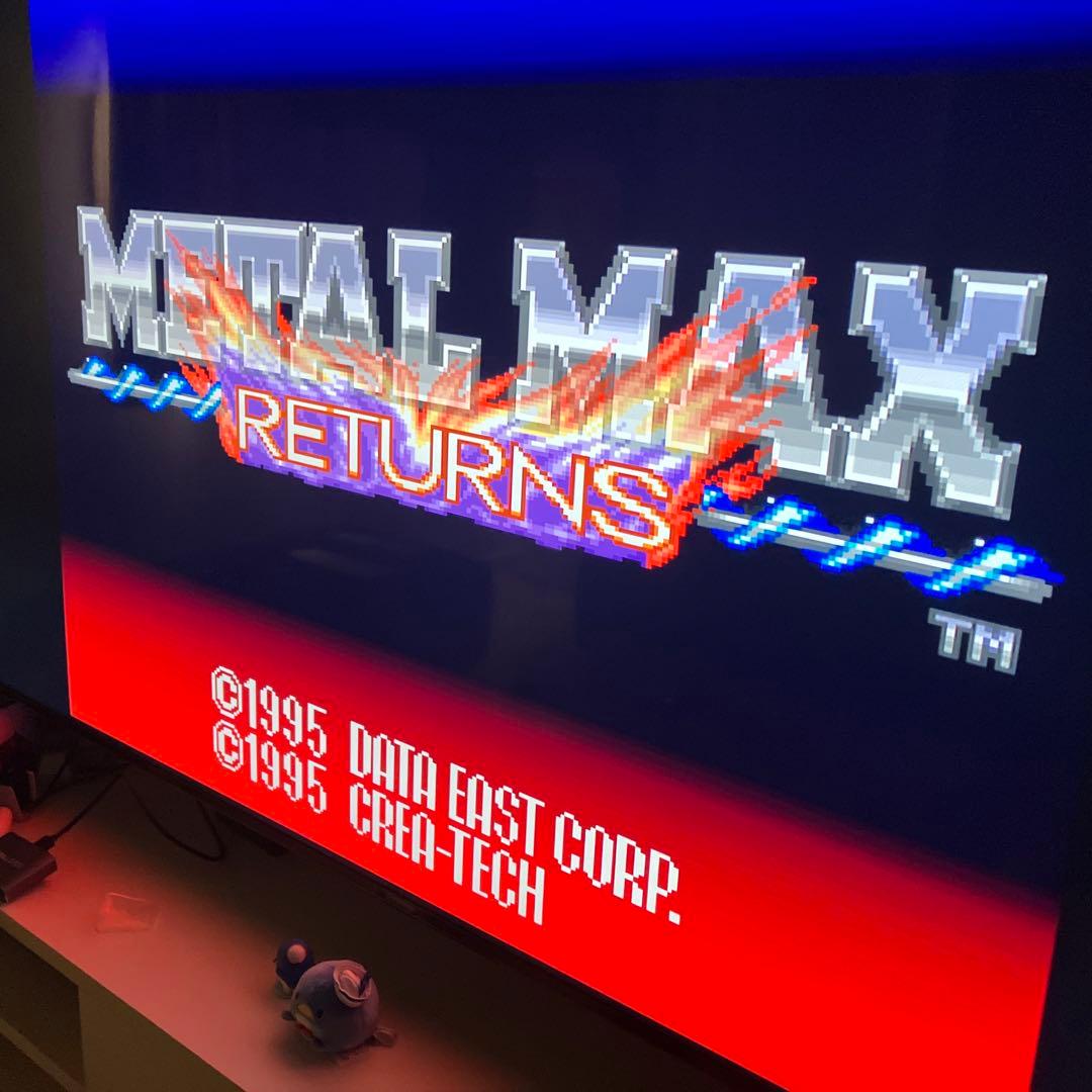メタルマックスリターンズ　美品　箱　説明書　ハガキ　初期動作確認済み