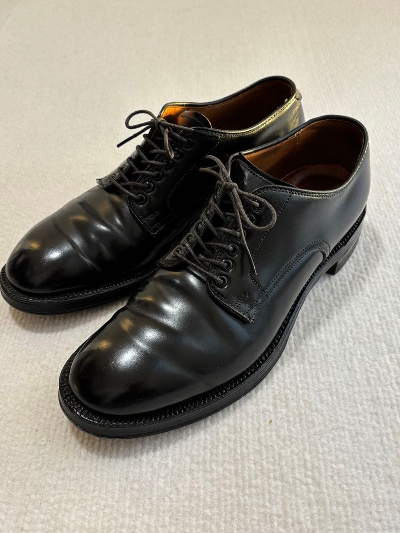 【美品】ALDEN オールデン コードバン　プレーントゥ　ブラック