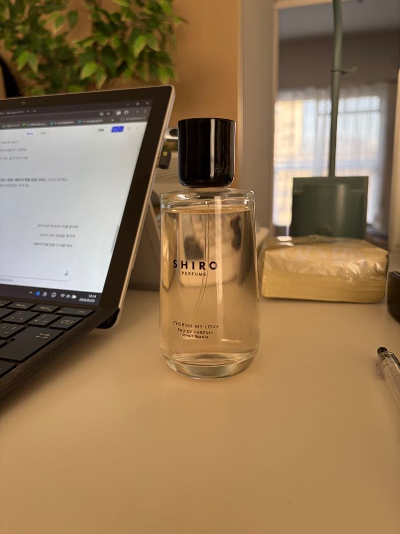 SHIRO CHERISH MY LOVE オードパルファン 100mL