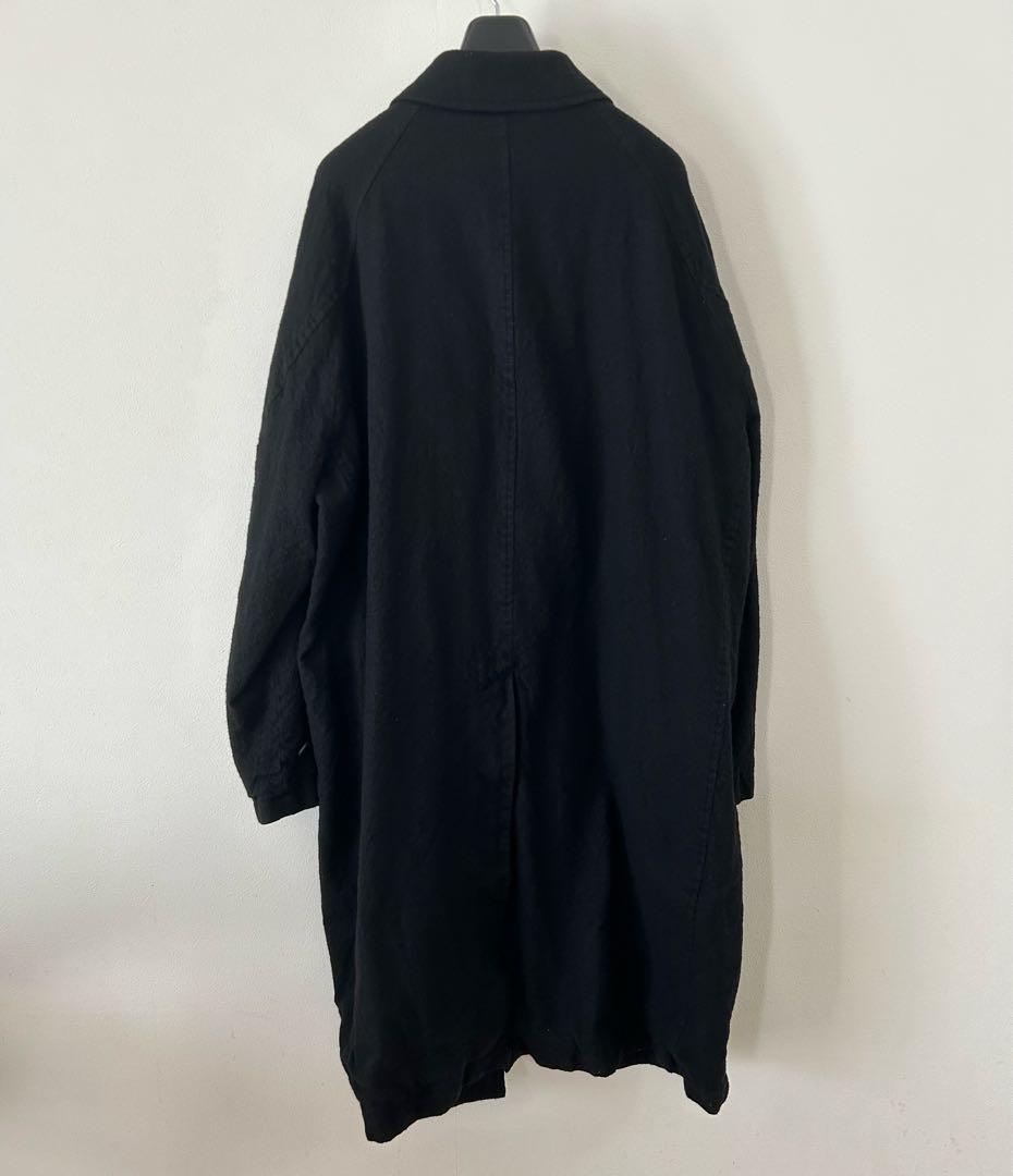COMME des GARCONS HOMME 24AWウールサージ縮絨コート