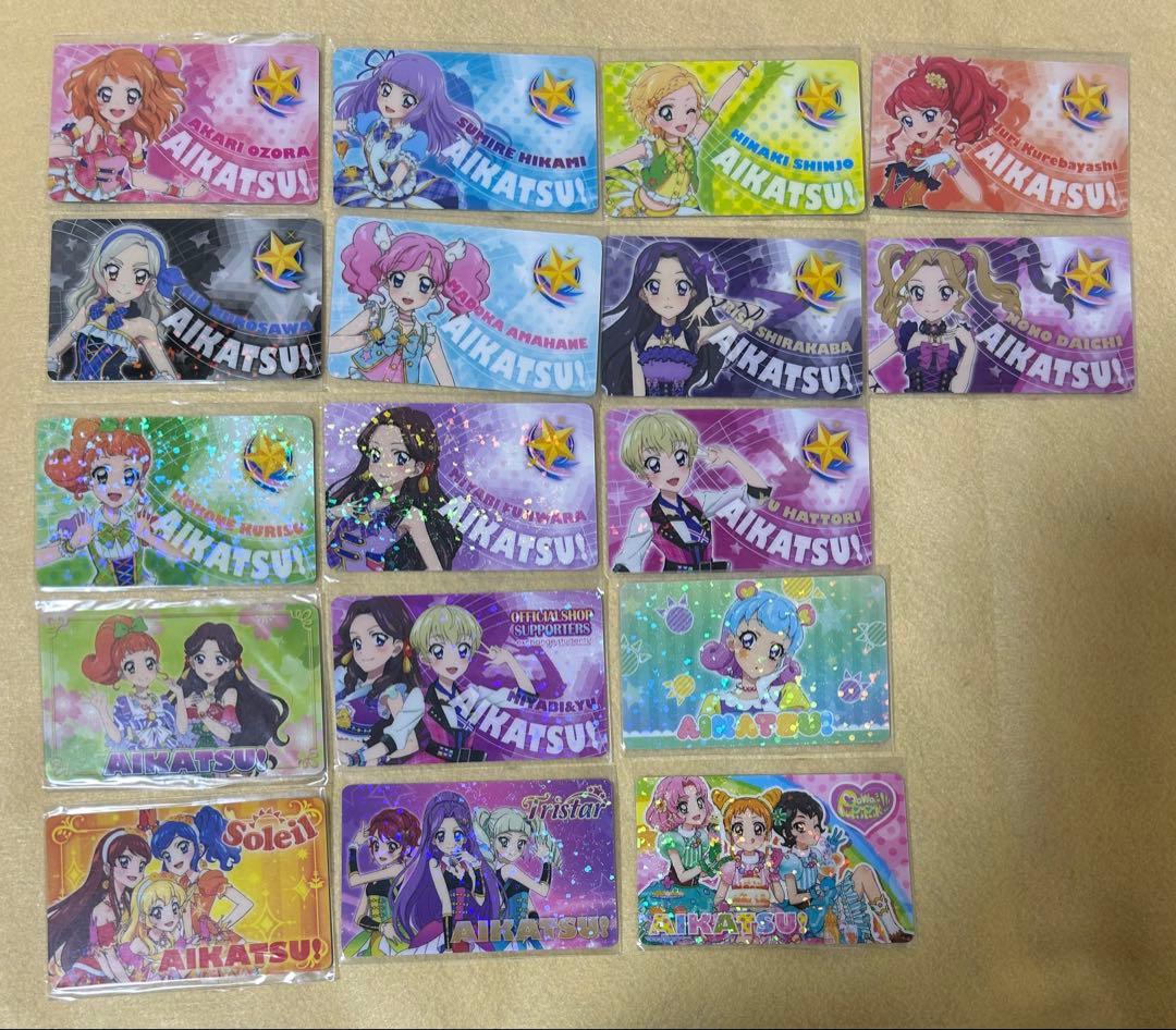 【73】アイカツ　ファン証明書 37枚セット　いちご　ユリカ　みくる