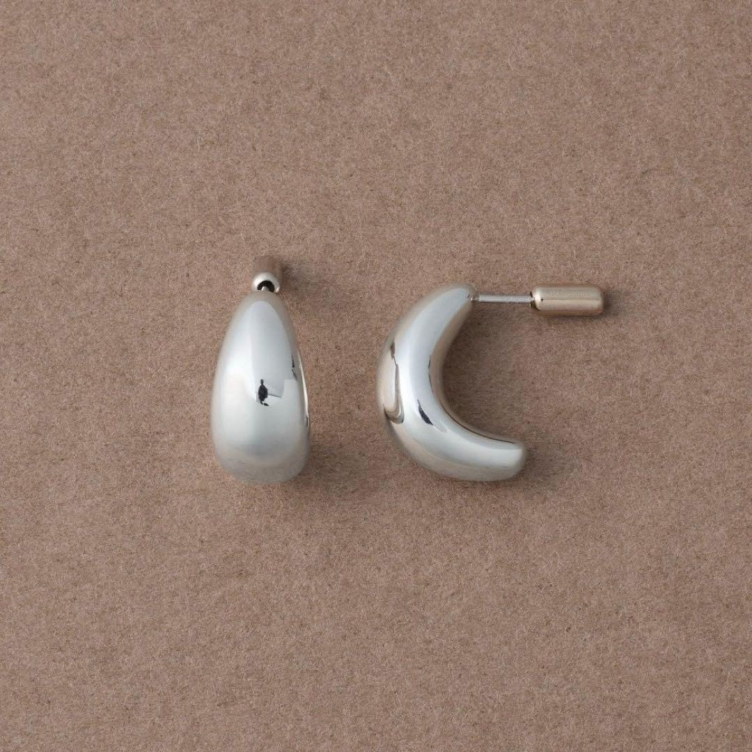 ete bijoux エテ プランプ ピアス シルバー SV925 地金