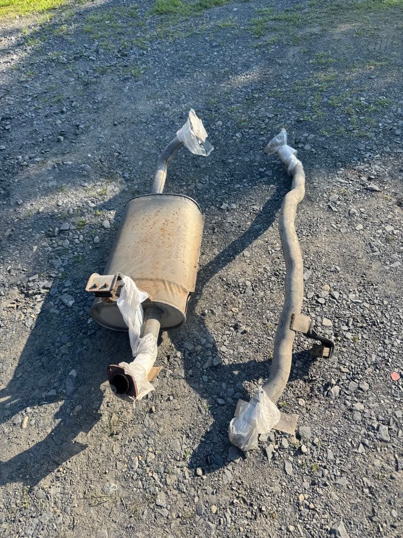 78プラド 純正マフラー