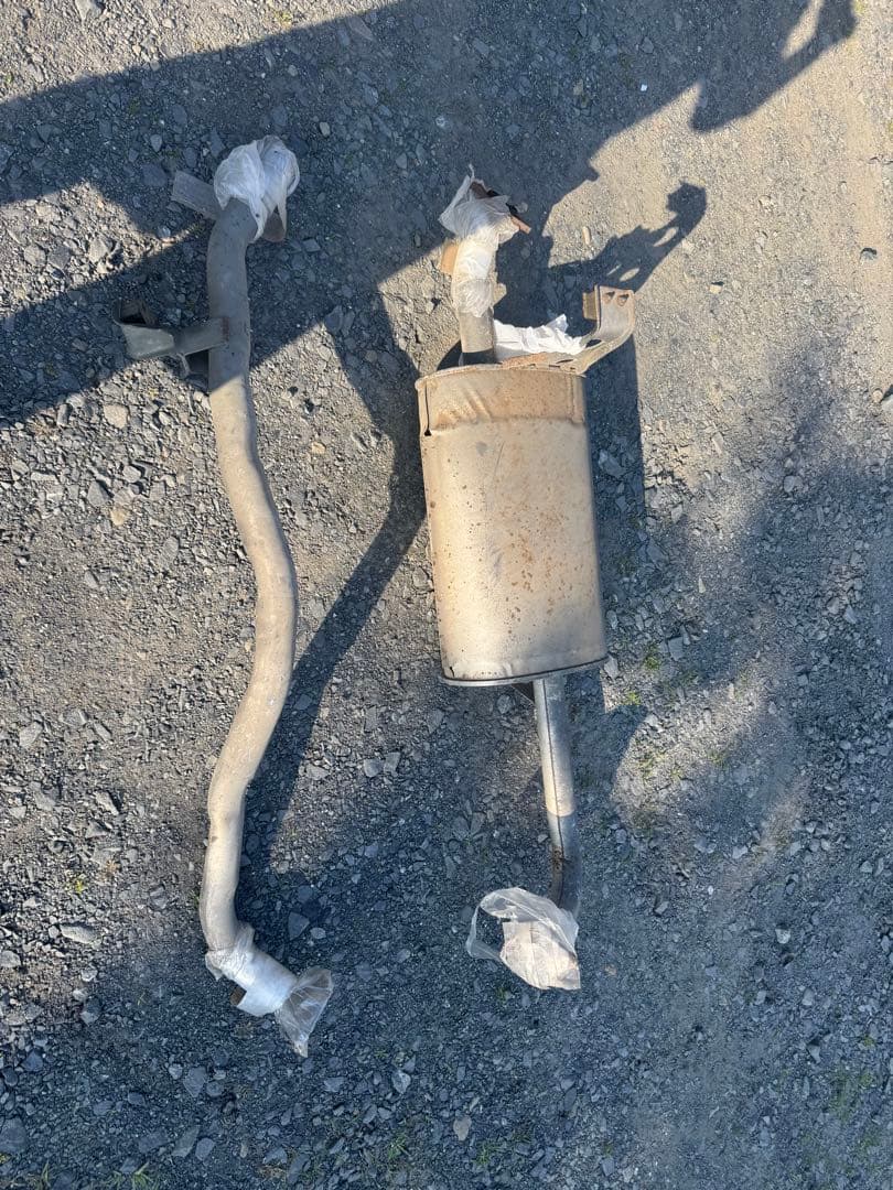 78プラド 純正マフラー