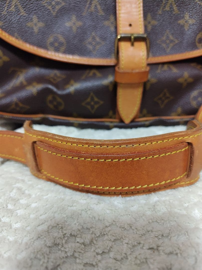 ルイヴィトン　モノグラム ソミュール35 ショルダーバッグ