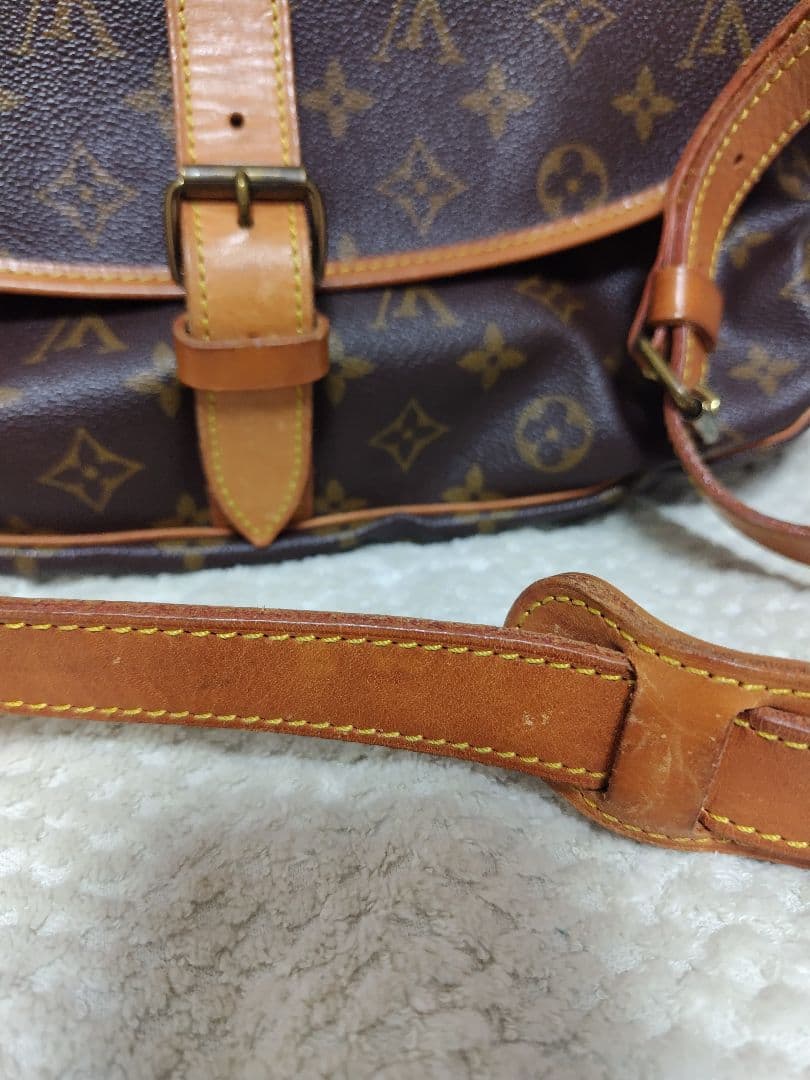 ルイヴィトン　モノグラム ソミュール35 ショルダーバッグ