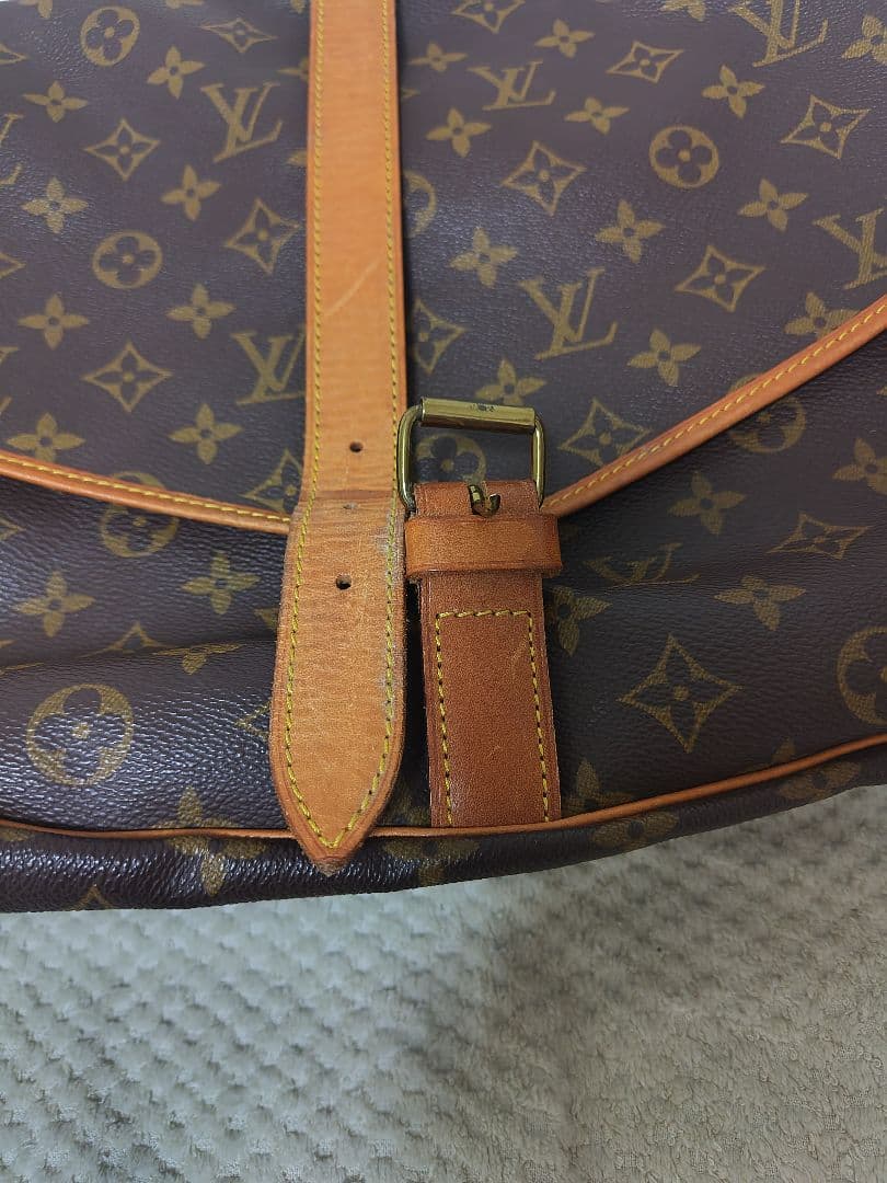 ルイヴィトン　モノグラム ソミュール35 ショルダーバッグ