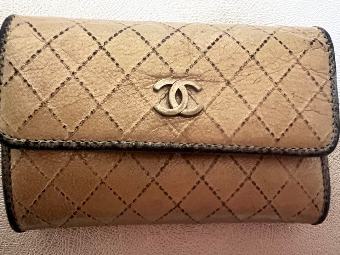 CHANEL キーケース シルバー