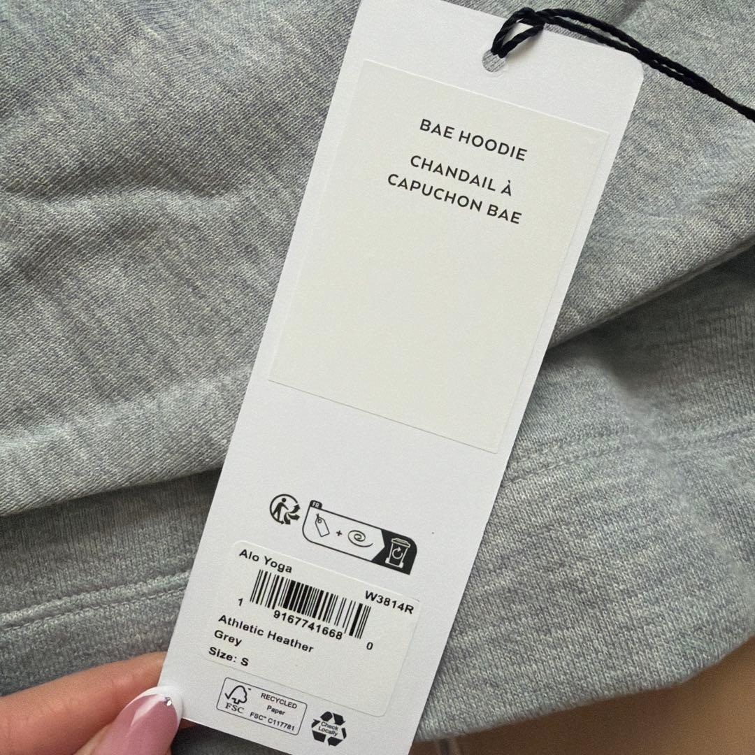 alo アロ　ベイフーディ　トレーナー　正規品　新品