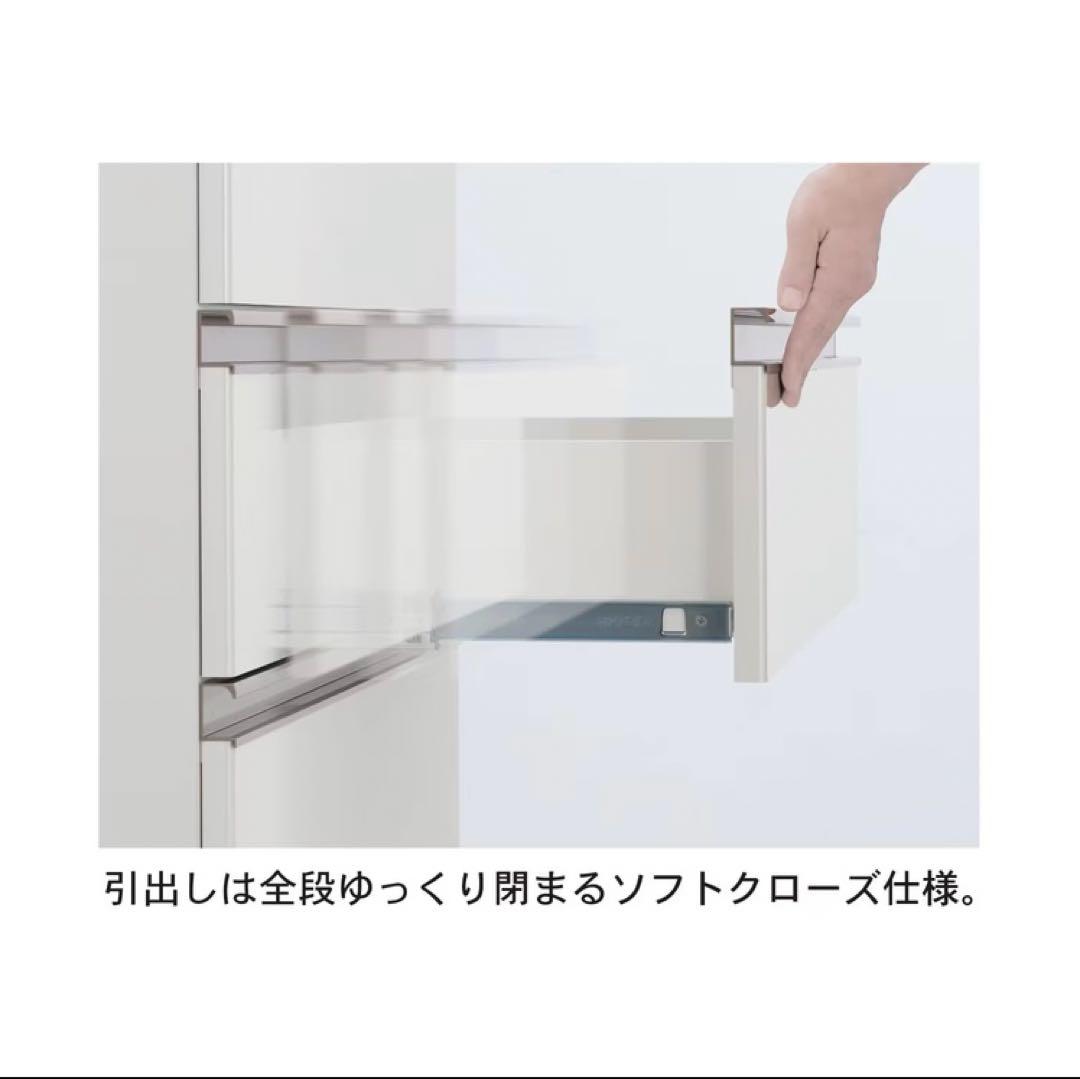 【専用】9on　ベルメゾン 食器棚 キッチンボード 日本製 120cm 白