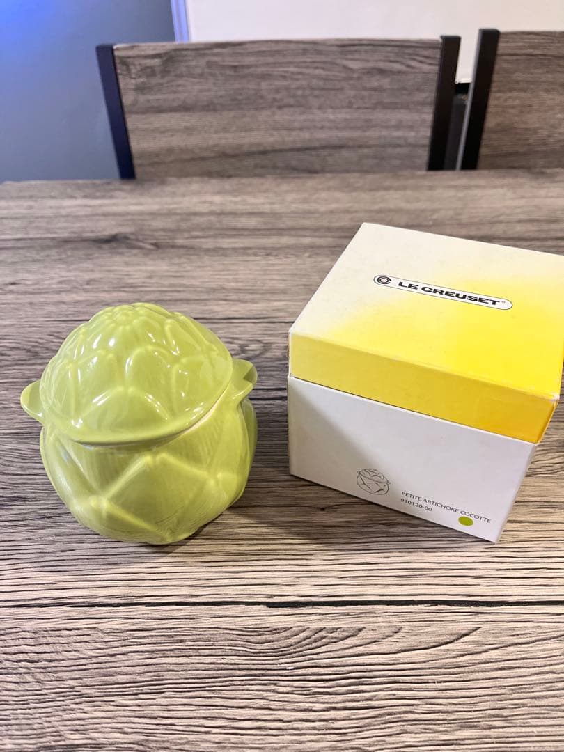 【美品】LE CREUSET アーティチョークココット