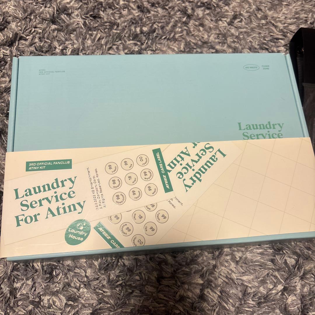 ATEEZ ペンライト、本国ファンクラブ3期キット、日本ファンクラブトレカケース