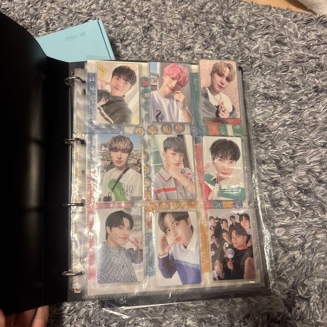 ATEEZ ペンライト、本国ファンクラブ3期キット、日本ファンクラブトレカケース