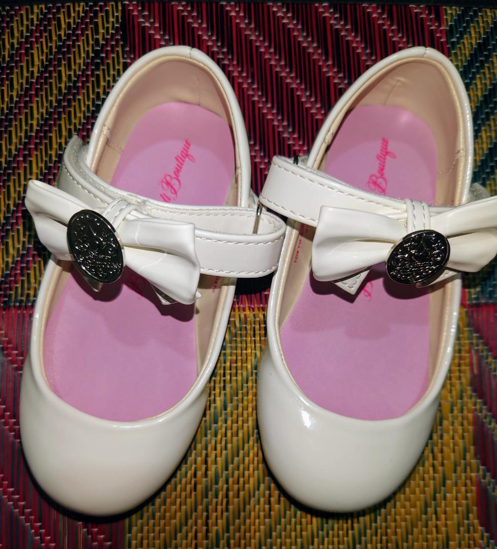 ★新品未使用★ビビディバビディブティックドレス(エルサ)110cm　靴17㎝　他