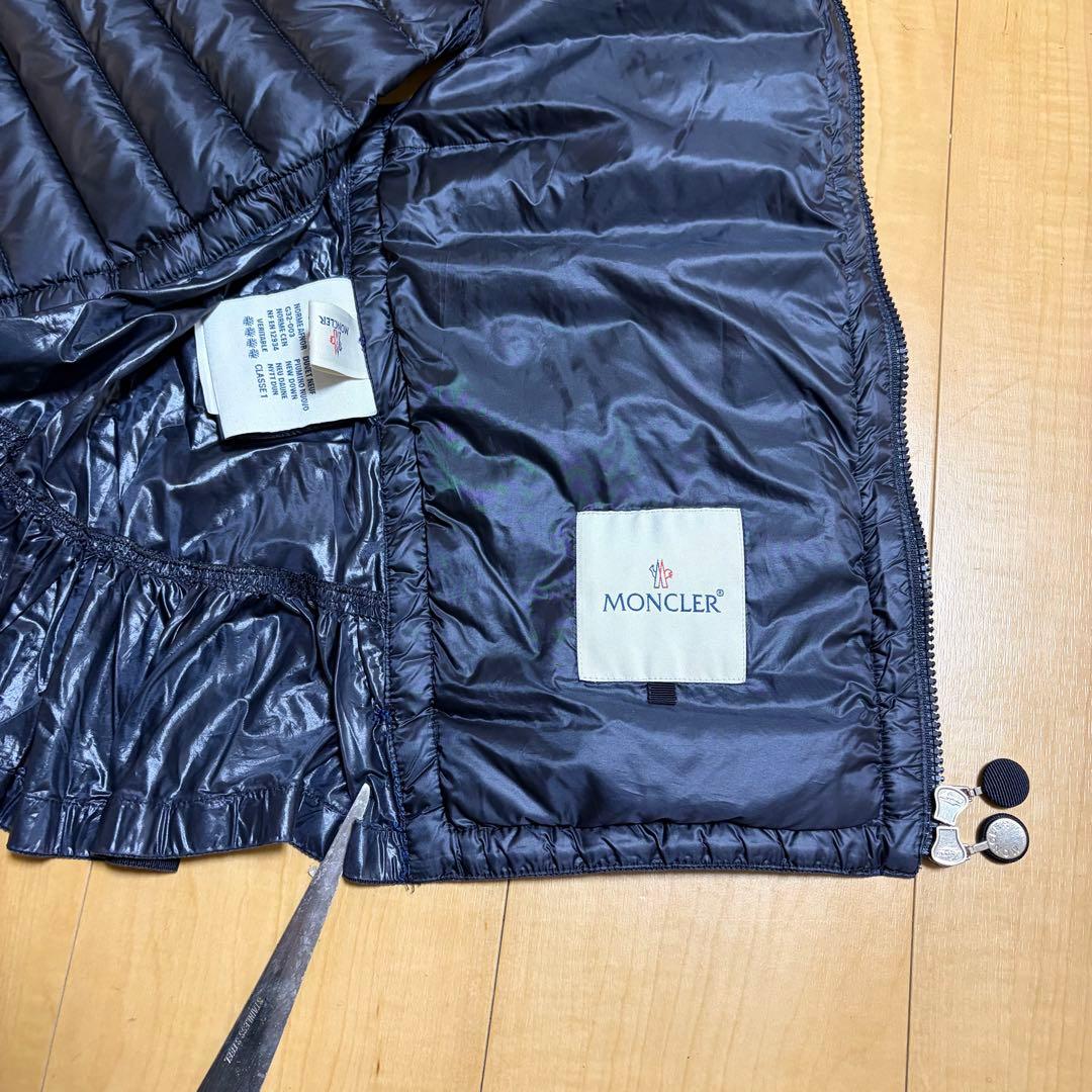 モンクレール MONCLER サカイ ヒトミHITOMI フリルデザイン ベスト
