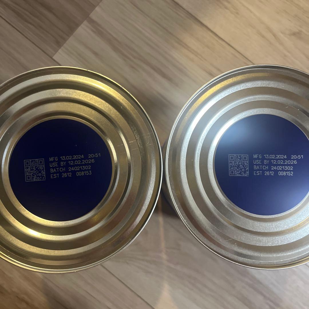 bubs organic 有機グラスフェッド粉ミルク 900g 2缶セット