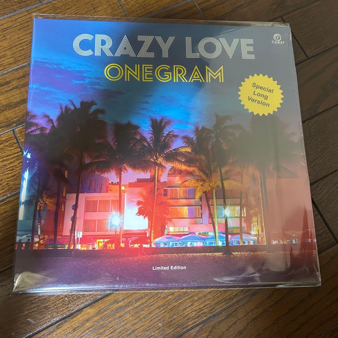 新品 ONEGRAM / CRAZY LOVE 限定盤 300枚 10inch
