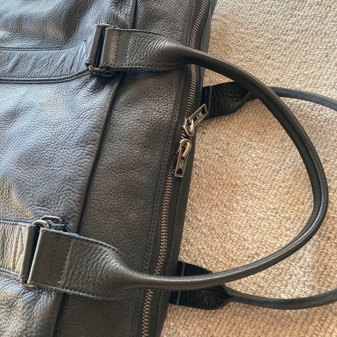 REN ボストンバック　レザー　本革