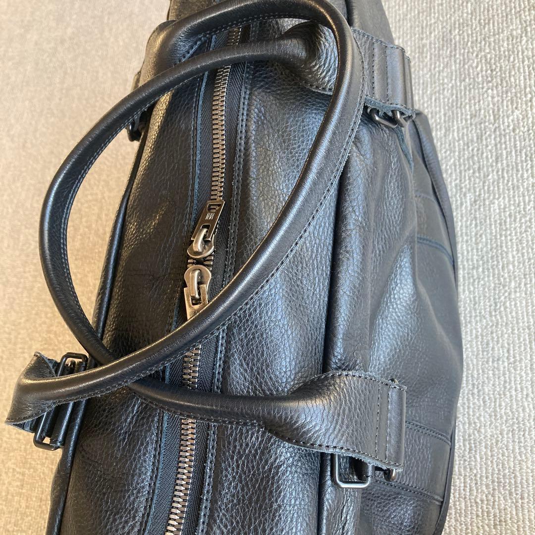 REN ボストンバック　レザー　本革