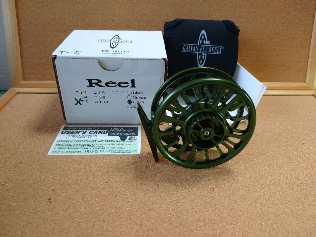 ガルバン フライリール トルクシリーズ グリーン T－５ ラージアーバー 新品