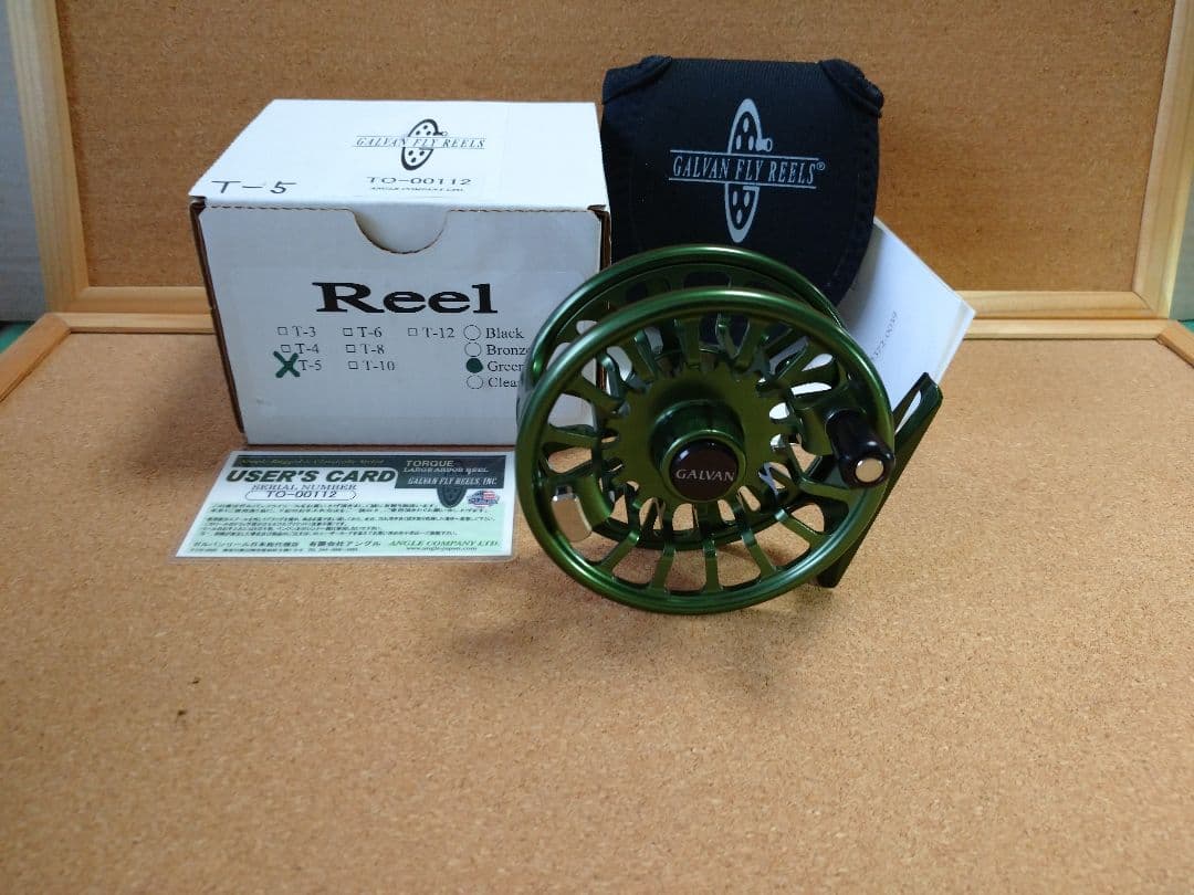 ガルバン フライリール トルクシリーズ グリーン T－５ ラージアーバー 新品