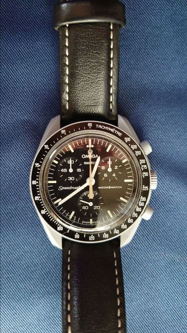 時計 Swatch MISSION TO THE MOON Moonshine