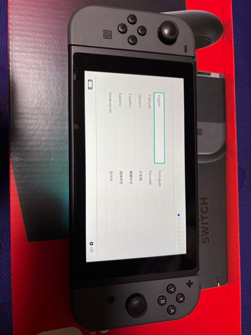 Nintendo Switch ニンテンドー　スイッチ　本体　グレー