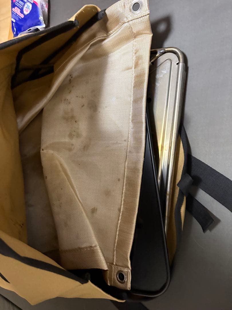  peak 焚き火台Lスターターセット　キャンバスバッグ ベージュ