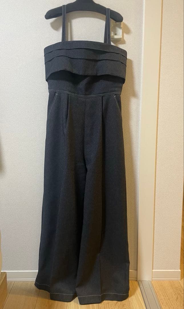 再値下げ　イデアルーチェ　デニムオールインワン　パンツ