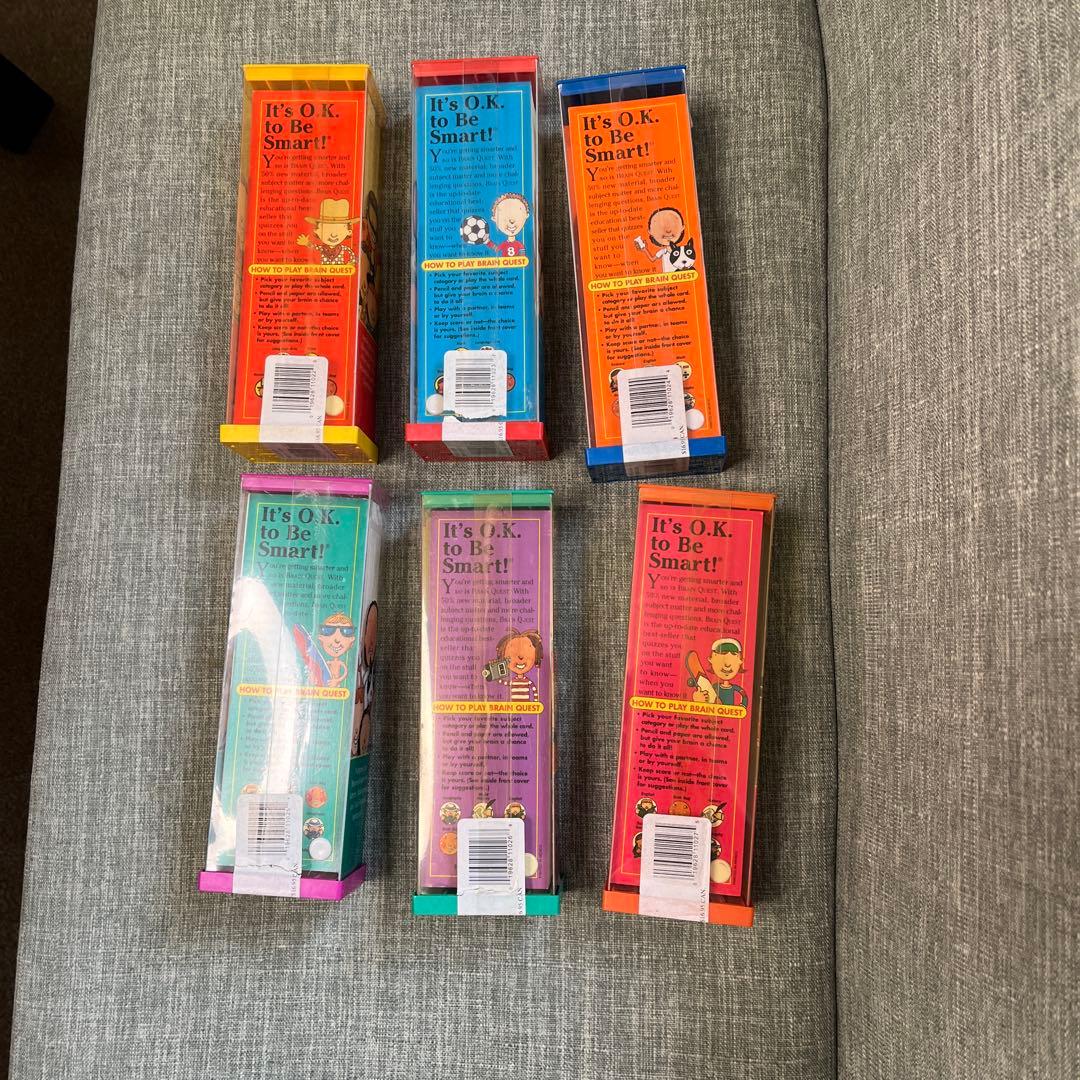 英語教材Brain Quest クイズカード英語7歳から13歳全て英語　難問